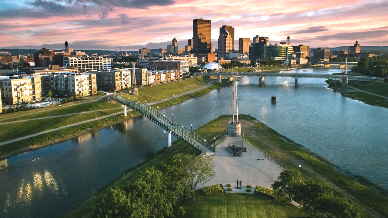 Booz Allen employees in Dayton, OH, office